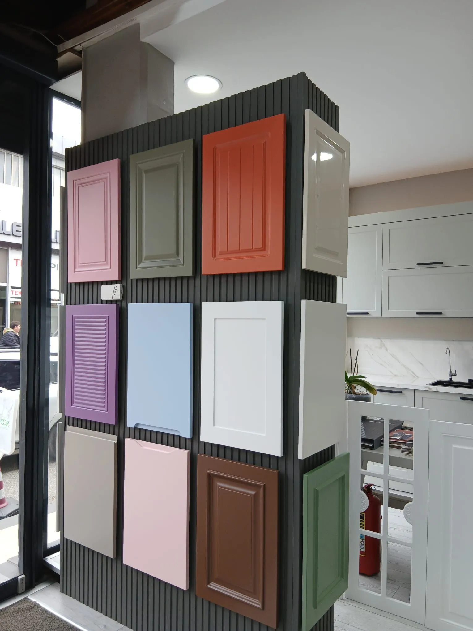 Toplu Mutfak Dolabı Kapak Modelleri - Selkan Mutfak